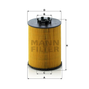 Фильтр масляный MANN-FILTER HU 823 X